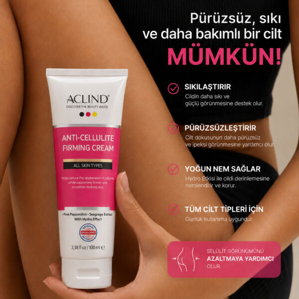 ACID® Anti - Cellulite Firming Cream / İnceltici Selulit Kremi 100 ml - Toptan Satış