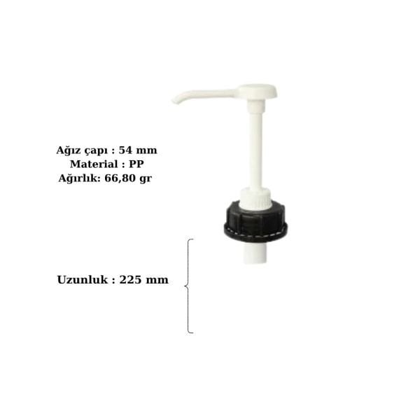 Dozaj Pompası 30 ml, 2 L ve 5 L ürünler için