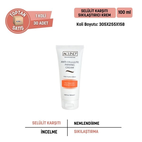 ACID® Anti - Cellulite Firming Cream / İnceltici Selulit Kremi 100 ml - Toptan Satış