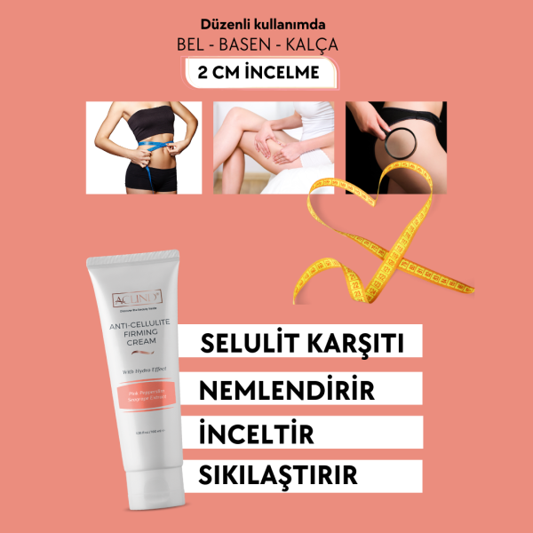 ACID® Anti - Cellulite Firming Cream / İnceltici Selulit Kremi 100 ml - Toptan Satış