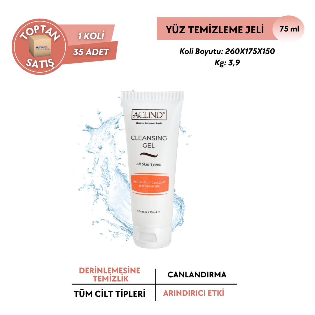 ACLIND® CLEANSING GEL 75 ml | Yüz Temizleme Jeli - Toptan Satış