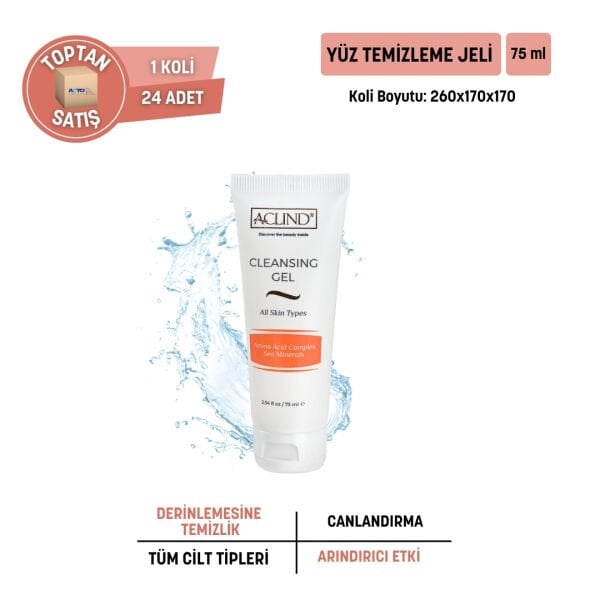 ACLIND® CLEANSING GEL 75 ml | Yüz Temizleme Jeli - Toptan Satış