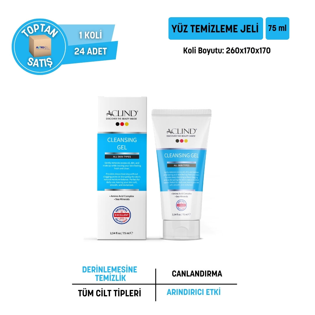 ACLIND® CLEANSING GEL 75 ml | Yüz Temizleme Jeli - Toptan Satış