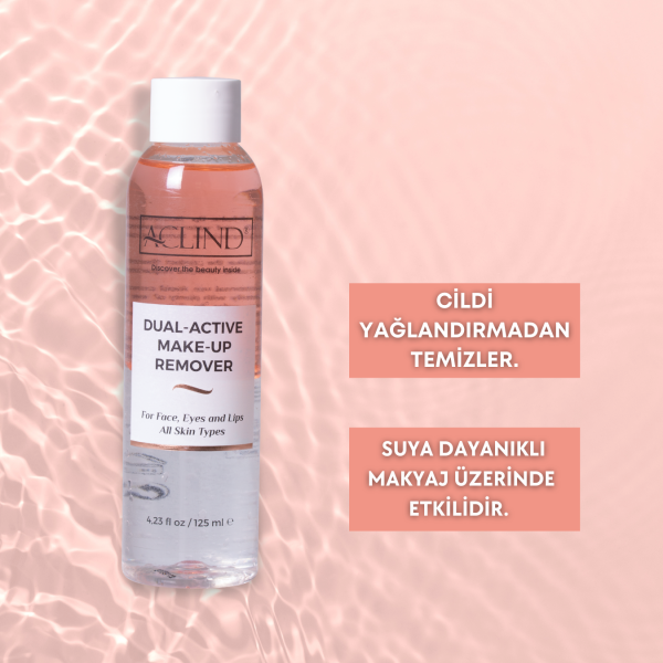 Aclind® Dual-Active Make-Up Remover | Çift Bazlı Makyaj Temizleyici - Toptan Satış