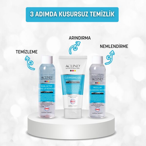 ACLIND® Micellar Cleansing Water / Makyaj Temizleme Suyu 125 ml - Toptan Satış