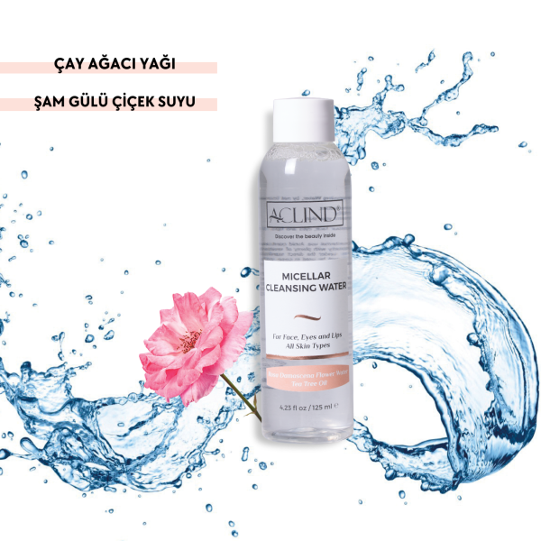 ACLIND® Micellar Cleansing Water / Makyaj Temizleme Suyu 125 ml - Toptan Satış