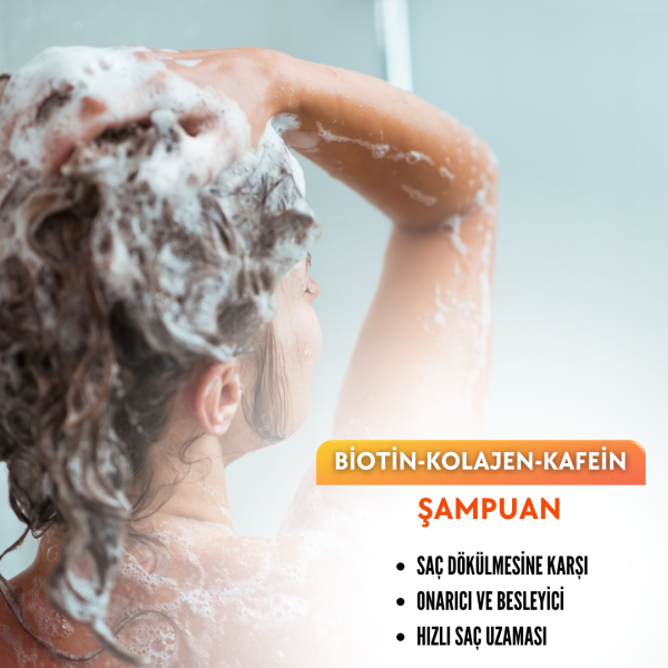 Aclind Triple Effect Shampoo / Saç Dökülmesine Karşı Şampuan •⁠  ⁠BIOTIN • COLLAGEN • CAFFEINE - Toptan Satış