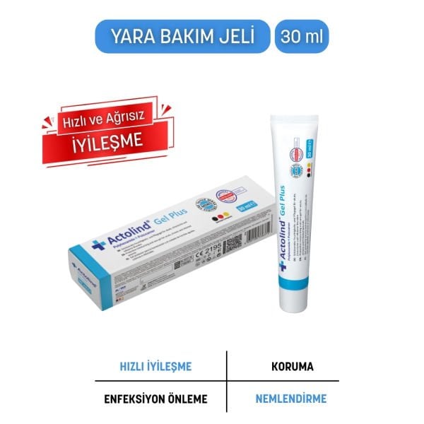 Actolind ® Gel Plus 30 ml | Yara Bakım Jeli