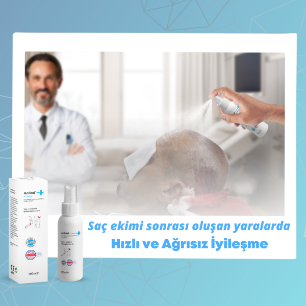 Aclind W Solution 100 ml | Yara & Yanık Bakım ve Onarım Solüsyonu