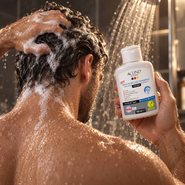 Aclind Hair Loss Shampoo For Men /  Erkekler İçin Dökülme Karşıtı Saç Bakım Şampuanı 100 ml
