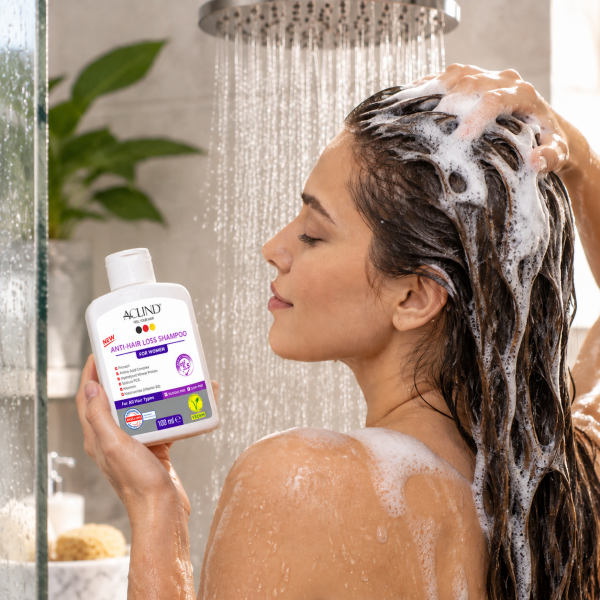 Aclind Hair Loss Shampoo For Women /  Kadınlar İçin Dökülme Karşıtı Saç Bakım Şampuanı 100 ml