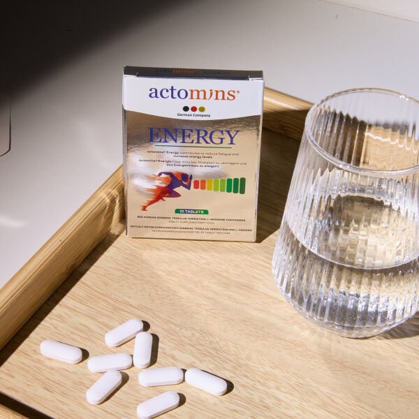 Actomins Energy Tribulus, Ginseng, L-arjinin İçeren Gıda Takviyesi