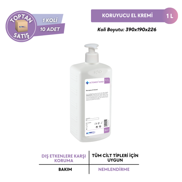 ACTOMED® HAND (Koruyucu El Kremi) - Toptan Satış 1 Litre