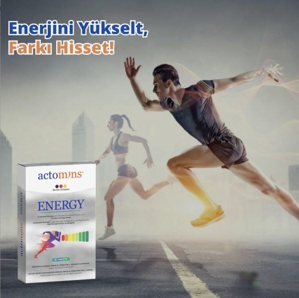 Acto Kayganlaştırıcı jel + Actomins Energy Gıda Takviyesi