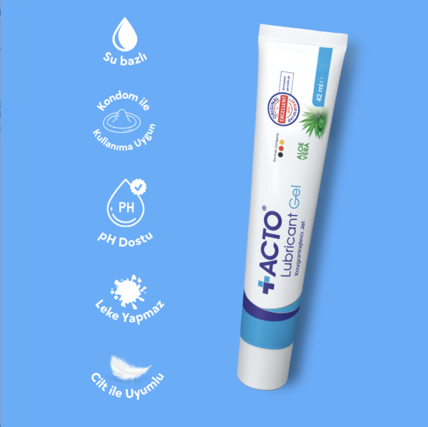 Acto Kayganlaştırıcı jel + Actomins Energy Gıda Takviyesi