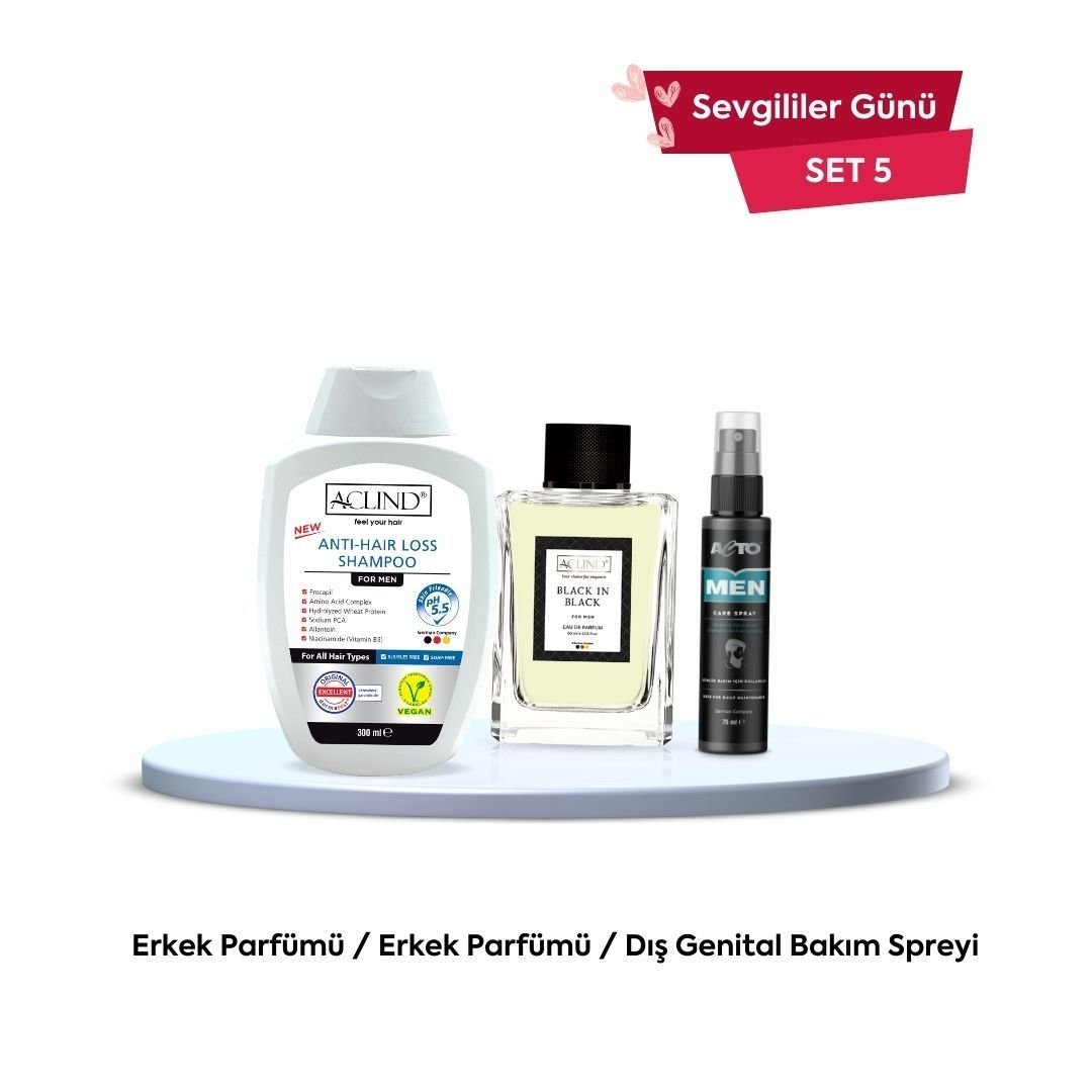 Sevgililer Günü Özel: Erkeklere Hediye Bakım - Set 5