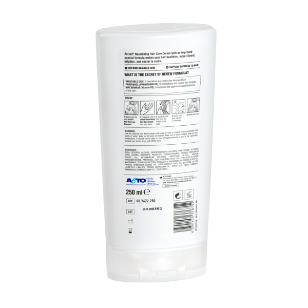 Aclind Nourishing Hair Care Cream / Besleyici ve Onarıcı Saç Bakım Kremi - Toptan Satış
