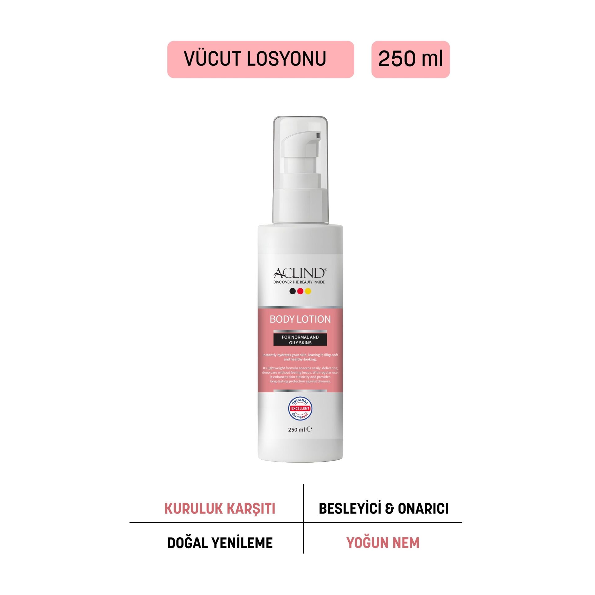 ACLIND® Body Lotion 250 ml | Vücut Losyonu