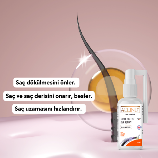 Saç Dökülme Karşıtı Şampuan & Saç Kremi & Serum & Vitamin Seti