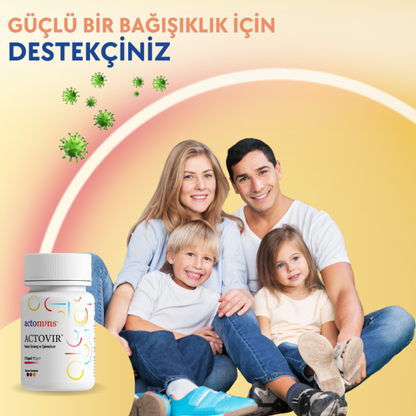 ACTOVIR® Panaks Ginseng ve Epimedium İçeren Takviye Edici Gıda