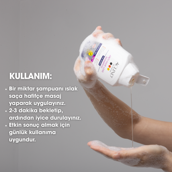 ACLIND® Kadın Saç Bakım Seti | Anti-Hair Loss Şampuan For Women 300 ml + Saç Bakım Serumu 50 ml