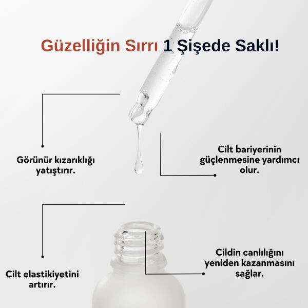 Aclind Cica No:1 Bariyer Güçlendirici ve Onarıcı Yüz Serumu - Centella Asiatica Kızarıklık Karşıtı 30 ml