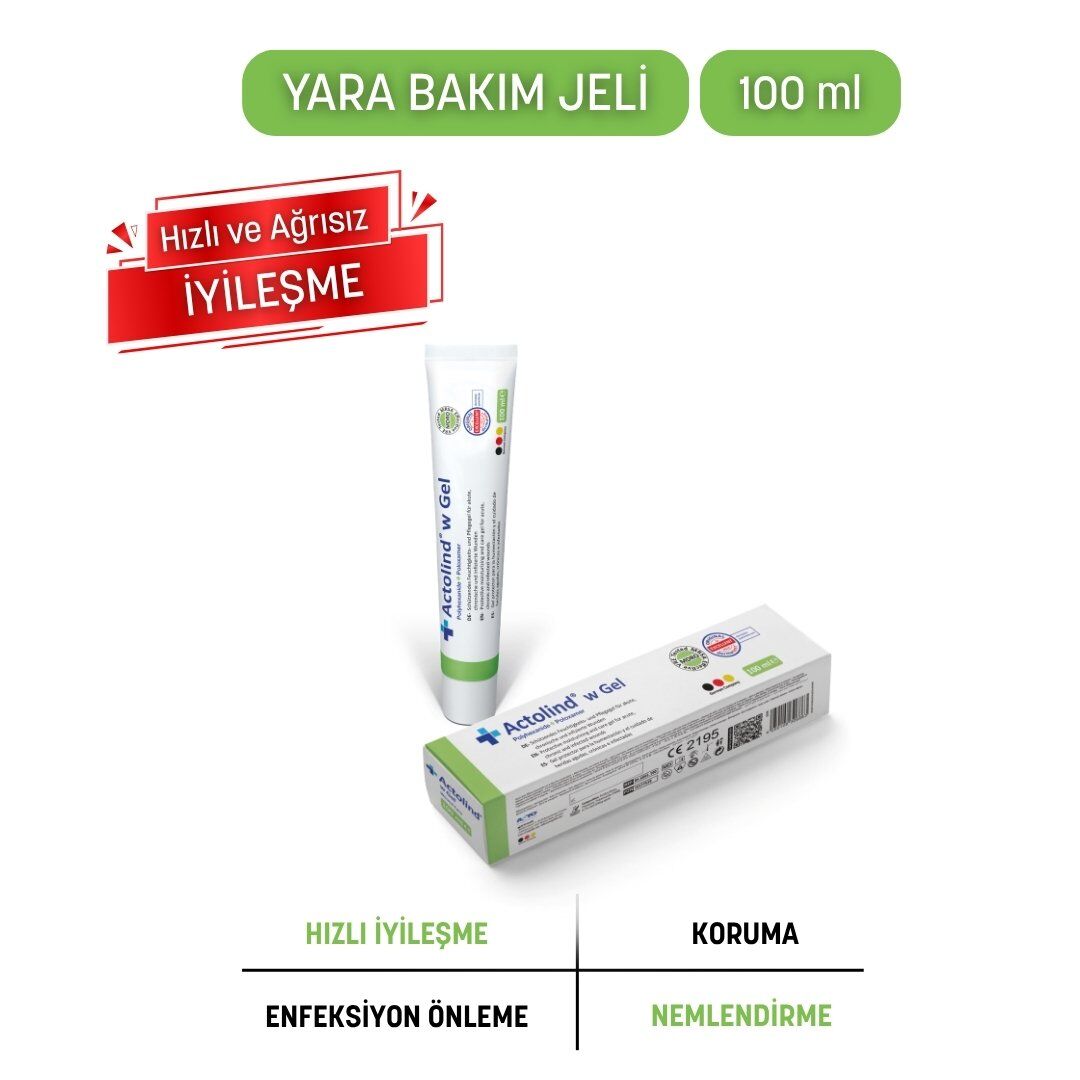 Actolind ® W Gel 100 ml | Yara İyileştirme Jeli