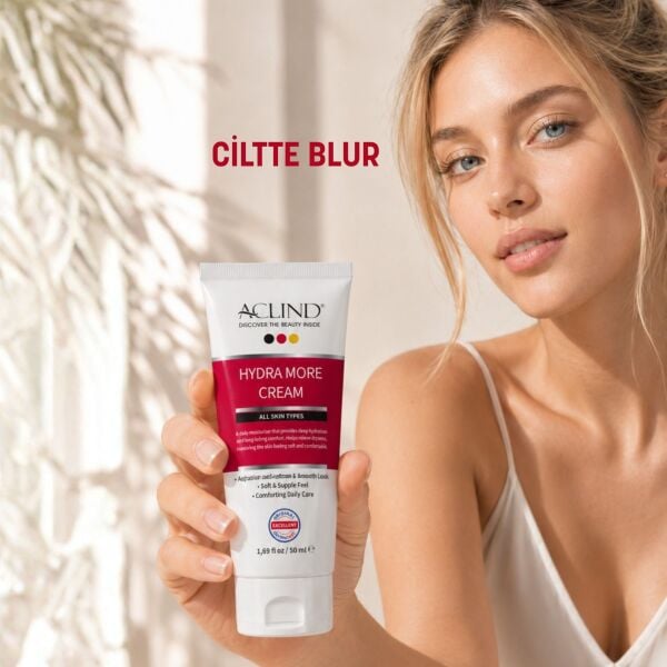 Aclind Hydro More Cream – Yoğun Nem ve Pürüzsüz Cilt Bakım Kremi