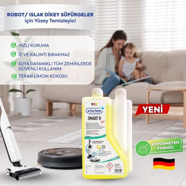 Actoclean® Smart R – Robot & Islak Dikey Süpürgeler İçin Konsantre Yüzey Temizleyici