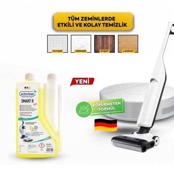 Actoclean® Smart R – Robot & Islak Dikey Süpürgeler İçin Konsantre Yüzey Temizleyici