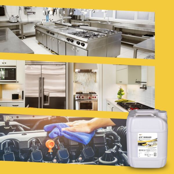 Degreaser 10 L | Kullanıma Hazır Yağ Ve Kir Çözücü | Etkili Formül