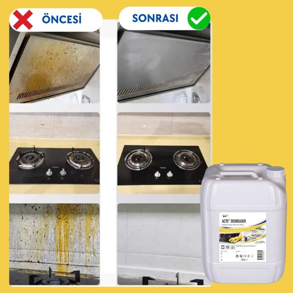 DEGREASER 20 L Kullanıma Hazır Yağ ve Kir Sökücü