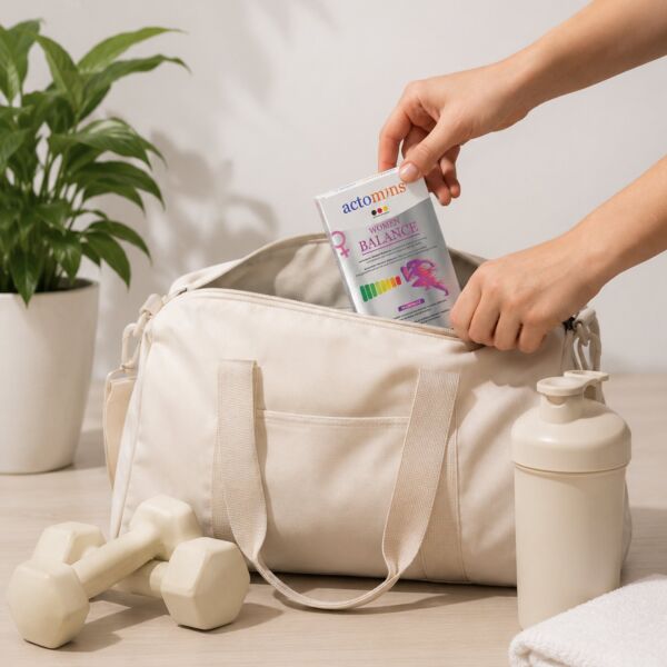 Actomins® Women Balance – Kadınlara Özel Kırmızı Ginseng, Epimedium ve Turnera diffusa İçeren Takviye Edici Gıda