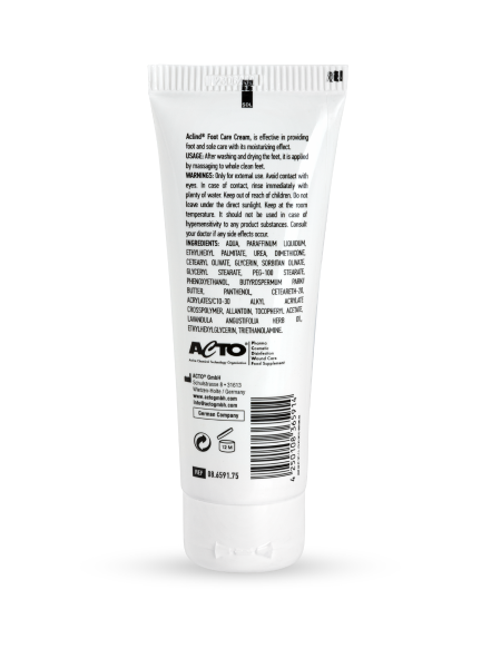 Aclind® Foot Care Cream 75 ML (Ayak Bakım Kremi)